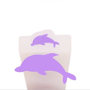 비누속몰드-돌고래(비누만들기재료)