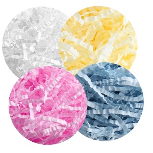 포장재료-쵸핑지,초핑지,구김지(화이트,핑크,블루,연노랑)